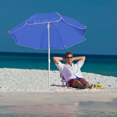 Logo trade promotional merchandise picture of: Beach umbrella FORT LAUDERDALE