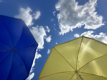 Logo trade promotional giveaway photo of: Beach umbrella FORT LAUDERDALE