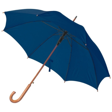 Logotrade promotional merchandise image of: Wooden automatic umbrella NANCY