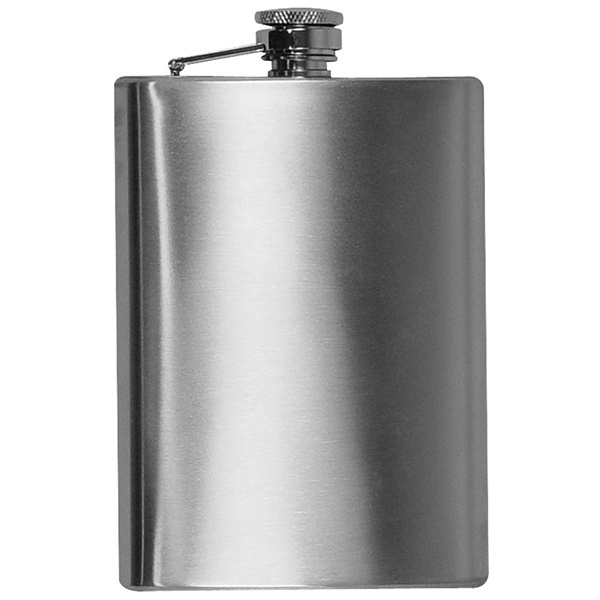 Logotrade promotional gift picture of: Stainless steel hip flask KANSAS CITY 237 ml