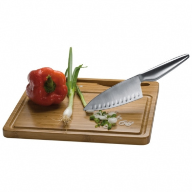 Logo trade promotional gift photo of: Cutting board with knife MANTOVA
