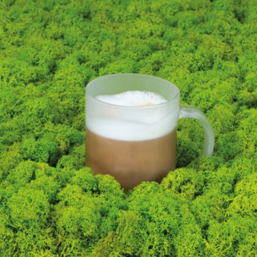 Logo trade advertising products picture of: Glass coffee mug GENEVA 300 ml