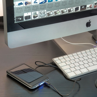 Logotrade promotional item image of: Solar power bank PHILADELPHIA