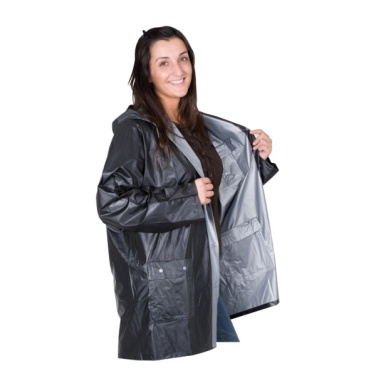 Logo trade business gift photo of: Turn-over rain coat NANTERRE