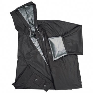 Logo trade promotional merchandise image of: Turn-over rain coat NANTERRE