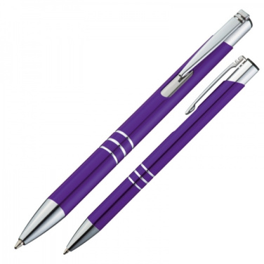 Logotrade corporate gift picture of: Metal ballpen ASCOT