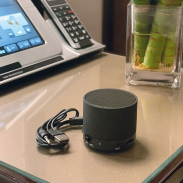 Logotrade promotional merchandise picture of: Mini Bluetooth speaker HAWICK