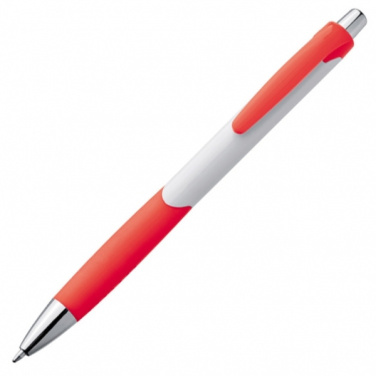 Logo trade promotional giveaways image of: Plastic ballpen MAO