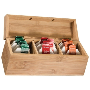 Logo trade promotional gifts picture of: Tea box DAMASKUS