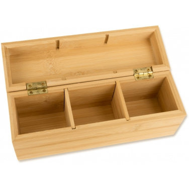 Logo trade promotional giveaways image of: Tea box DAMASKUS
