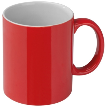 Logo trade promotional items image of: Ceramic cup LISSABON 300 ml