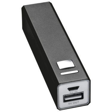 Logo trade promotional products picture of: Metal power bank PORT HOPE 2200mAh