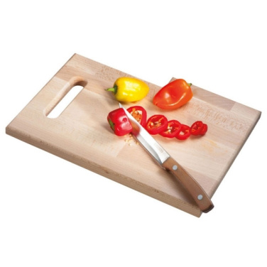 Logotrade promotional merchandise picture of: Wooden board with knife LIZZANO