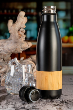 Logo trade promotional giveaway photo of: Stainless steel bottle KOBE 750 ml
