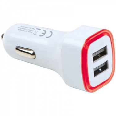 Logotrade promotional merchandise picture of: USB charging adapter KFZ FRUIT
