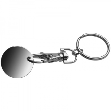 Logo trade promotional products picture of: Keyring with shopping coin ARRAS