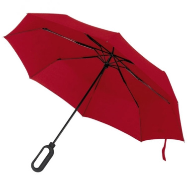 Logo trade corporate gifts image of: Manual umbrella ERDING