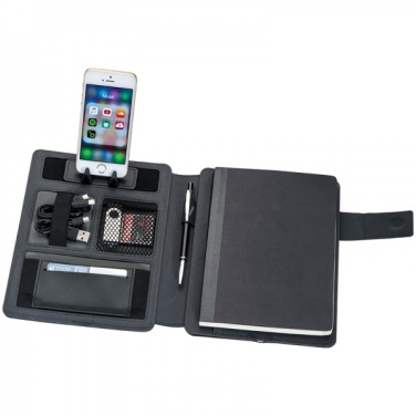 Logo trade corporate gifts picture of: Power bank folder Leno