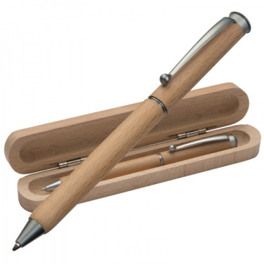 Logo trade promotional gifts image of: Ballpen YELLOWSTONE