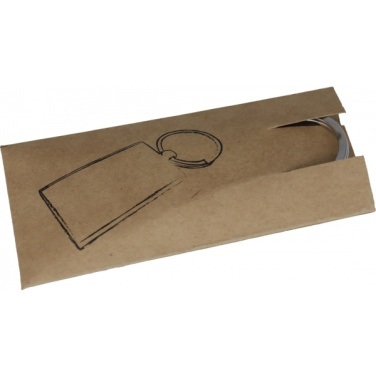 Logo trade promotional items image of: Keyring MASSACHUSETTS
