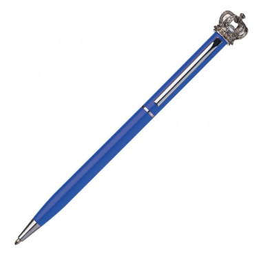 Logo trade promotional giveaways picture of: Metal ballpen KINGS PARK
