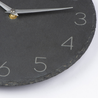 Logotrade promotional product image of: Slate wall clock GRAZ