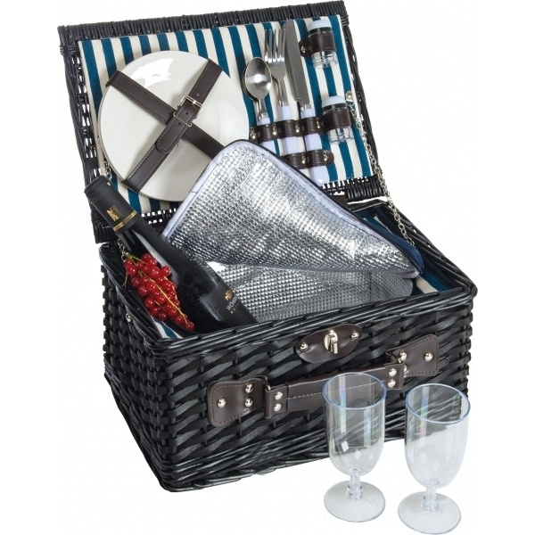 Logotrade promotional giveaways photo of: Picnic basket RIVA DEL GARDA