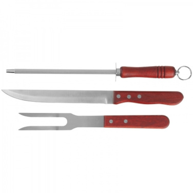 Logo trade promotional giveaways image of: Carving knife and fork SYDNEY