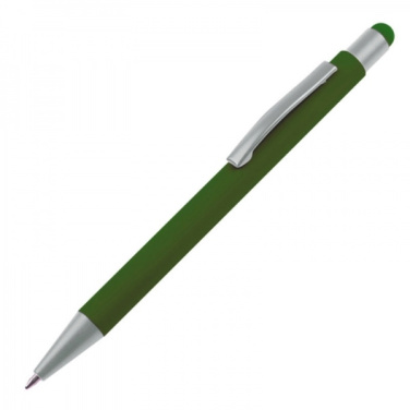 Logo trade promotional gifts picture of: Metal ballpen touch pen soft touch SALT LAKE CITY