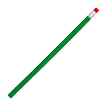 Logotrade promotional item picture of: Pencil with eraser HICKORY