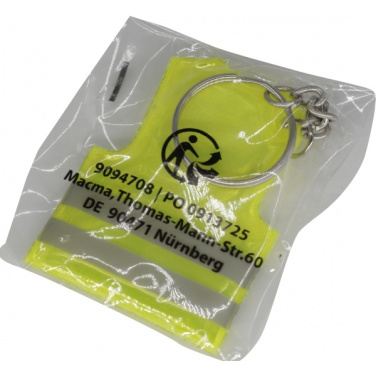 Logo trade promotional gift photo of: Keyring SPEEDY