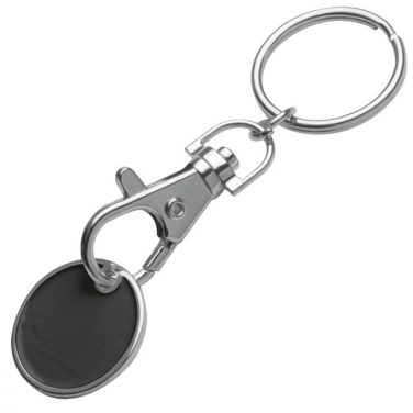 Logotrade corporate gift picture of: Keyring with shopping coin ARRAS
