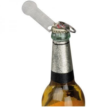 Logo trade promotional products image of: Keyring with shopping cart chip STICKIT