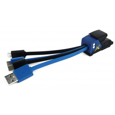 Logotrade promotional products photo of: Personalized charging cable 3in1