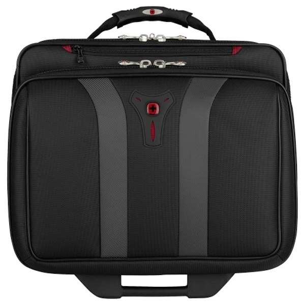 Logo trade corporate gifts image of: Wheeled business case Wenger Granada 17''