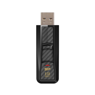 Logo trade promotional merchandise image of: Pendrive Silicon Power Blaze B50 3.0
