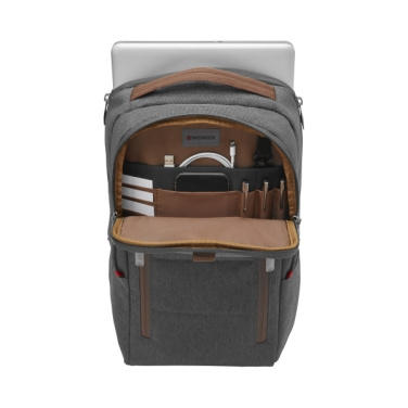 Logo trade promotional giveaways image of: Backpack Wenger City Style Upgrade 16''