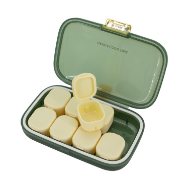 Logo trade advertising products image of: Pillbox