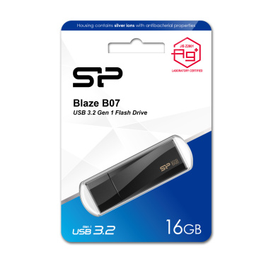 Logotrade promotional item picture of: PENDRIVE SILICON POWER BLAZE - B07 3.2 16GB