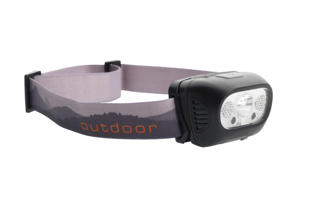 Logotrade promotional product image of: Head lamp HERLEN Schwarzwolf