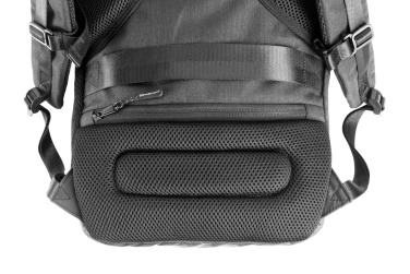 Logo trade promotional gifts image of: Rolltop backpack ELBERT Schwarzwolf