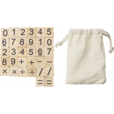 Logotrade advertising product picture of: Wooden counting game LIBEREC