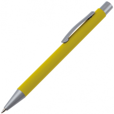 Logotrade advertising product image of: Metal ballpen soft touch ABU DHABI