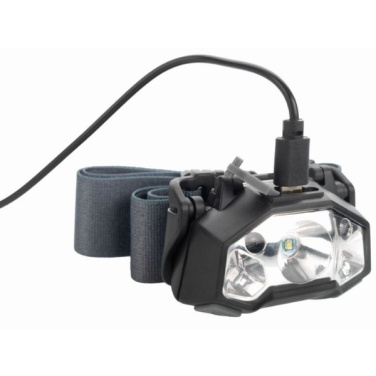 Logotrade promotional giveaway image of: Head lamp MINO Schwarzwolf