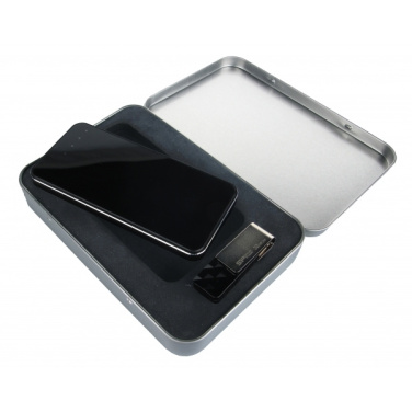 Logo trade promotional giveaways picture of: Metal box