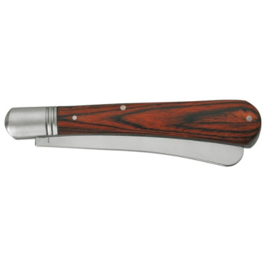 Logo trade promotional merchandise picture of: Butter knife GARMISCH Schwarzwolf