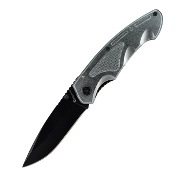 Logo trade promotional items picture of: Pocket knife MATRIX Schwarzwolf