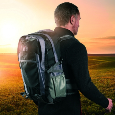 Logo trade promotional merchandise picture of: Backpack MATTERHORN Schwarzwolf