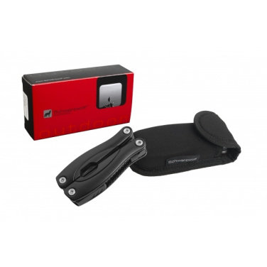 Logo trade corporate gifts image of: Multitool ARMADOR NEW Black Schwarzwolf