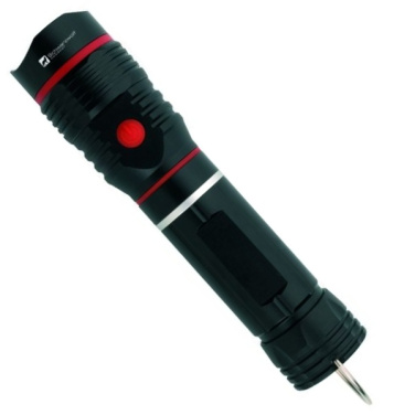 Logo trade promotional giveaways picture of: Flashlight BIWA Schwarzwolf